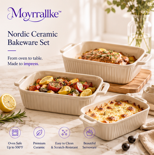 Moyrrallke™ Nordic Ceramic Bakeware Set